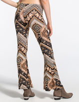 Thumbnail for your product : Full Tilt Chevron Ethnic Print Womens Flare Pants