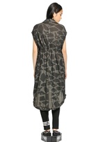 Thumbnail for your product : Y-3 Reflective Techno Camouflage Dress