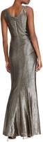 Thumbnail for your product : Lauren Ralph Lauren Metallic Sleeveless Gown