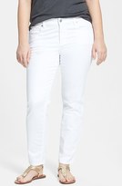 Thumbnail for your product : Eileen Fisher Slim Ankle Jeans (Plus Size)