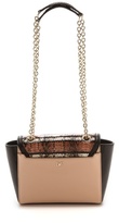 Thumbnail for your product : Diane von Furstenberg 440 Snake Trim Mini Handbag