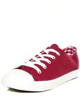 Thumbnail for your product : New Look White Lace Up Sports Plimsolls