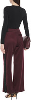Thumbnail for your product : alexanderwang.t Striped French Terry Wide-leg Pants