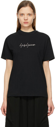 Yohji Yamamoto Black & White New Era Edition Signature T-Shirt