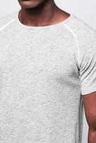 Thumbnail for your product : boohoo Mens Muscle Fit Knitted T-Shirt With Piping