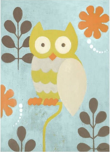 Oopsy Daisy Fine Art For Kids OopsyDaisy'sHootieOwlCanvasWallArt-Size10x14