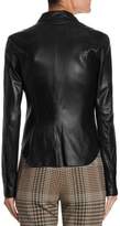 Thumbnail for your product : Akris Punto Perforated Leather Shirt