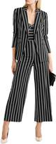 Thumbnail for your product : Veronica Beard Petra Striped Twill Blazer