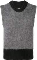 Thumbnail for your product : Maison Margiela colour block sleeveless sweater