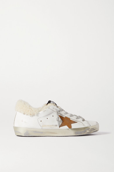 golden goose shearling