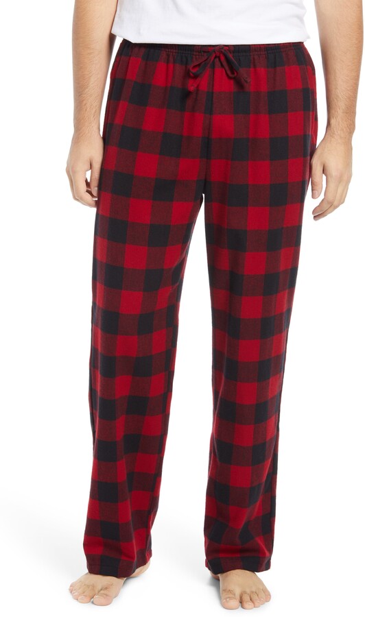 L.L. Bean Men's Scotch Plaid Flannel Pajama Pants ShopStyle