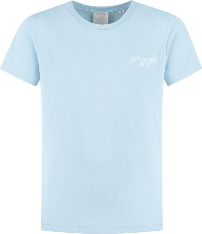 Givenchy Kids Logo-Embroidered Jersey T-Shirt