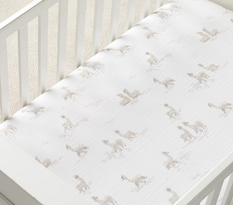 pottery barn cot sheets