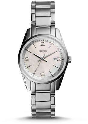 Fossil Justine Three-Hand Stainless Steel Watch