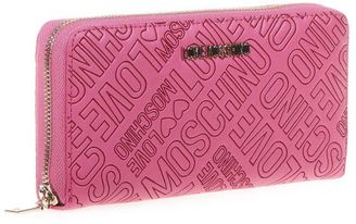 Love Moschino Faux Leather Printed Wallet