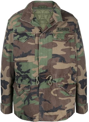 polo ralph lauren mens military jacket