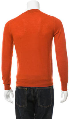 Burberry V-Neck Cashmere Sweater