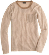 Thumbnail for your product : J.Crew Collection cashmere long-sleeve tee in thin stripe