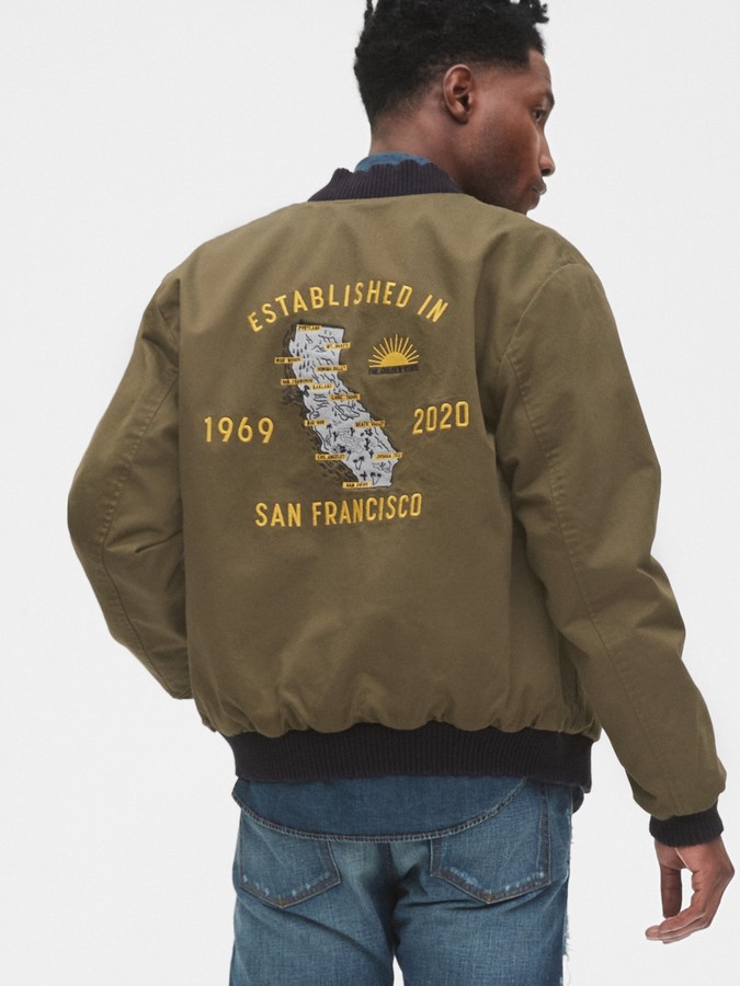 gap reversible bomber jacket