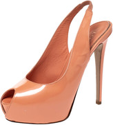 coral platform sandals