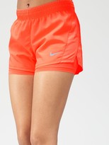 Thumbnail for your product : Nike Running 10K 2-In-1 Short Mango