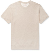 Thumbnail for your product : Brunello Cucinelli Melange Cotton-Blend Sweatshirt