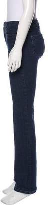 MiH Jeans Mid-Rise Straight-Leg Jeans w/ Tags