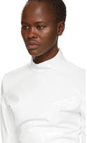 Thumbnail for your product : Balmain White Vinyl Bodysuit