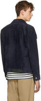 Thumbnail for your product : Loewe Navy Suede Jacket