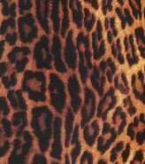 Thumbnail for your product : Norma Kamali Leopard-print jersey midi dress