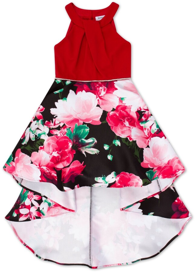 girls high low dress