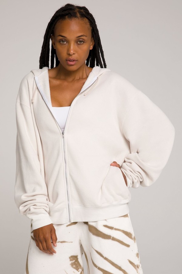 boyfriend zip hoodie