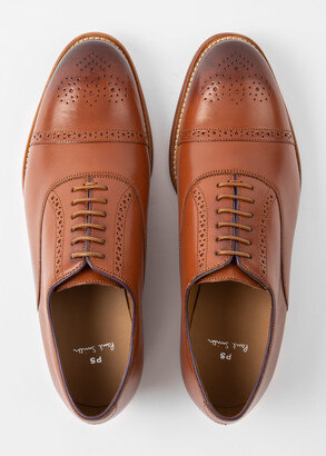 Paul Smith Tan Leather 'Philip' Shoes