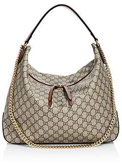 linea a large guccissima leather hobo bag