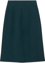 Thumbnail for your product : The Row Bea Wool And Silk-blend Cady Midi Skirt