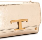 Thumbnail for your product : Tod's metallized T-logo crossbody bag