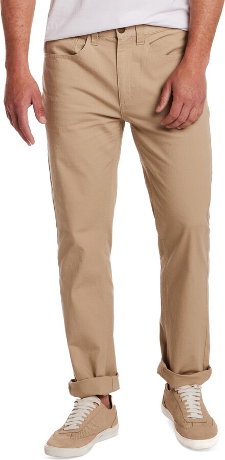 Weatherproof Vintage Men's Straight-Fit Stretch Ripstop Pants