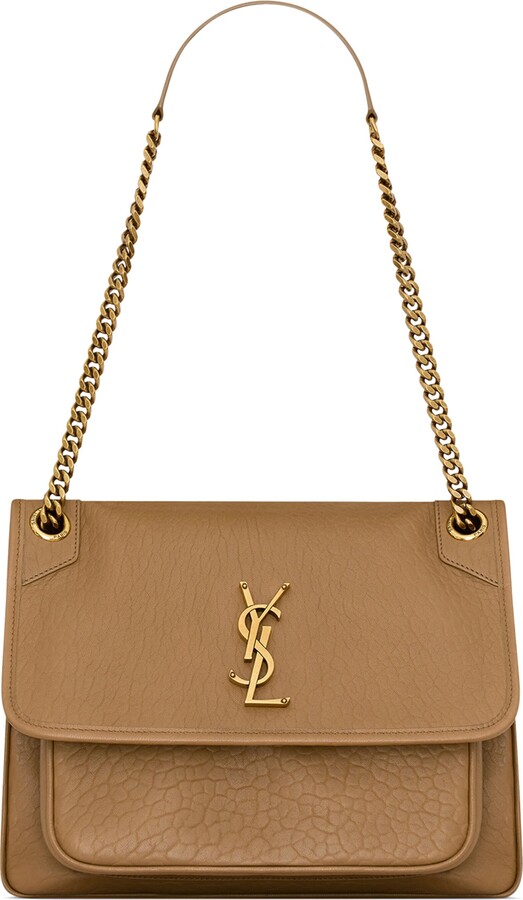 Saint Laurent Medium Leather Niki Shoulder Bag
