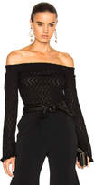 Thumbnail for your product : Erdem Bella Lace Knit Off The Shoulder Sweater