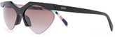 Thumbnail for your product : Emilio Pucci Geometric Frame Print Sunglasses