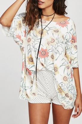 Wildfox Couture Daisy Open-Back Tunic