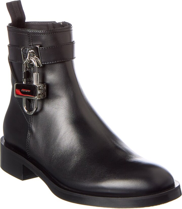 Givenchy Lock Leather Bootie
