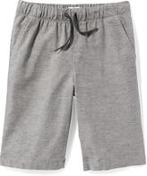 Thumbnail for your product : Old Navy Straight Heathered-Twill Jogger Shorts for Boys
