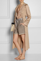 Thumbnail for your product : Lanvin Wrap-front piqué coat