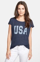 Thumbnail for your product : Allen Allen 'USA' Tee