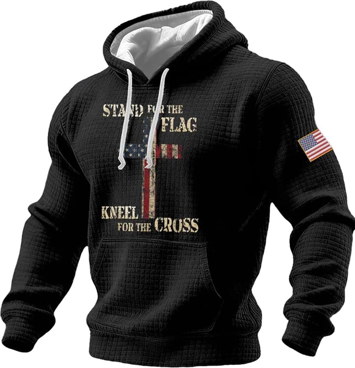 Elegant Texture Men's Casual Retro Cashmere Stand Collar Button Sweats - View #8