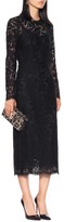 Thumbnail for your product : Dolce & Gabbana Lace midi dress