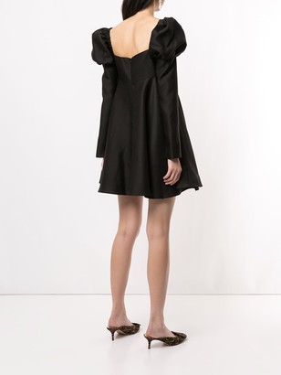 macgraw Swifts puff-sleeve mini dress