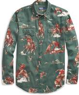 Thumbnail for your product : Ralph Lauren Classic Fit Western Shirt