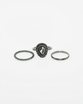Thumbnail for your product : Le Château Set of Three Rings